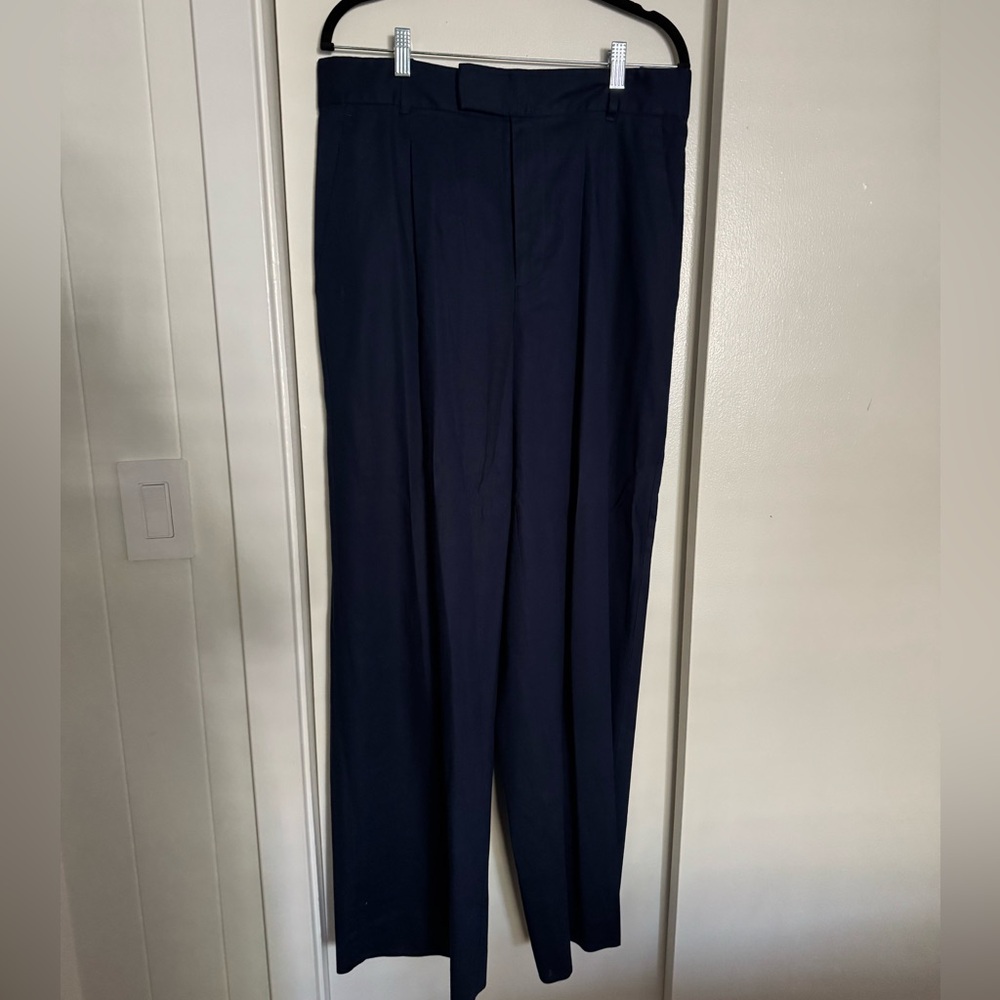 Banana Republic Factory High Rise Linen-Blend Pant